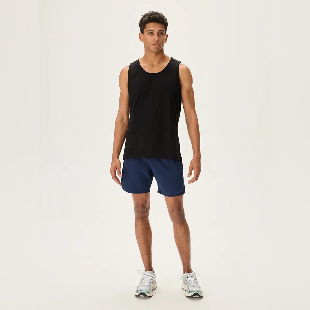 Outdoor Voices High Stride 7" Short with Pockets - Lined in Large in Navy